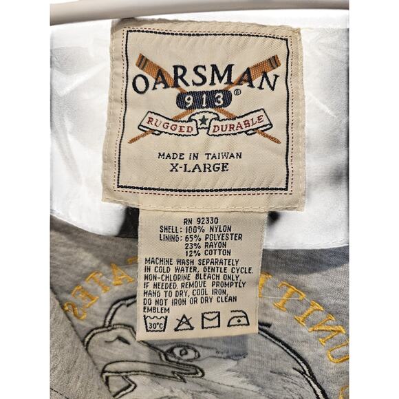 Oarsman 913 Hooded Jacket Men's Extra Large XL US Army 1775 Rugged Durable - Picture 4 of 4